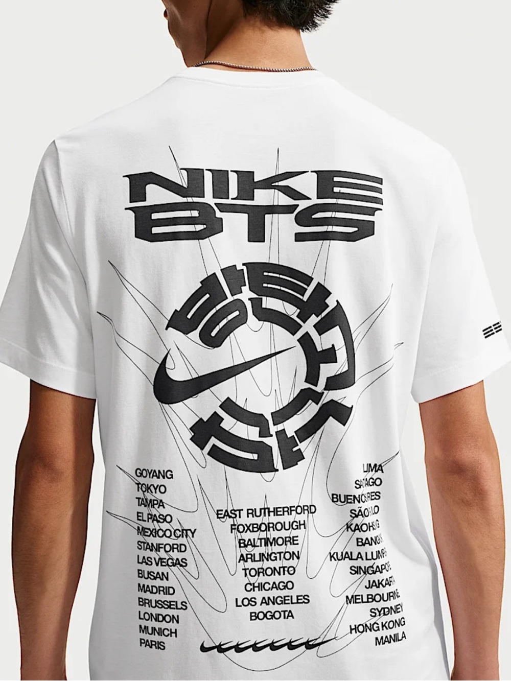BTS Collaboration White T-Shirt Official Merch- S size/ARIRANG